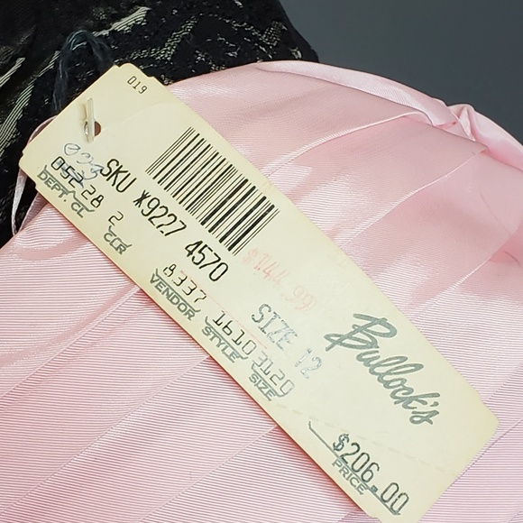 Vintage TADASHI 1980s Pretty in Pink Dress - Picture 7 of 7